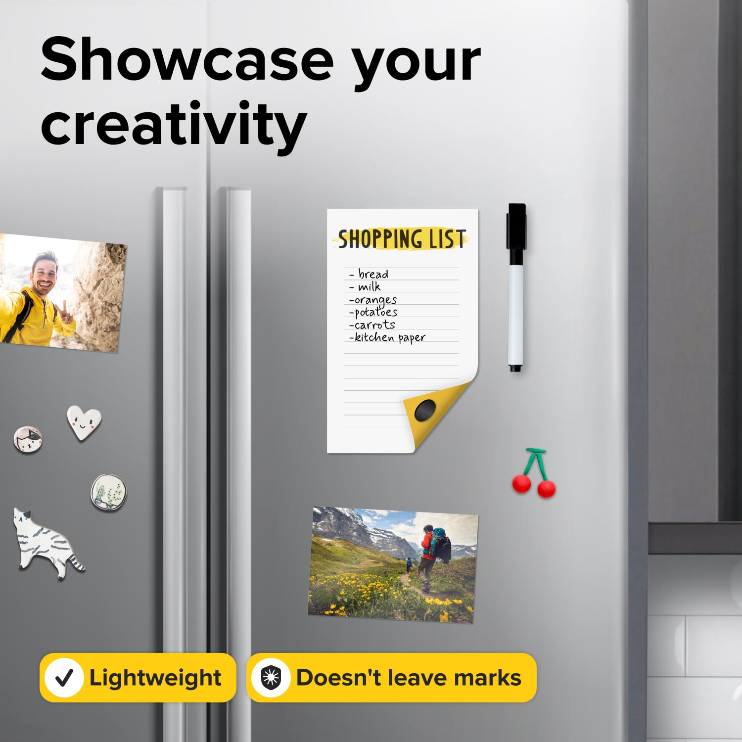 Hyper-Sticky Magnets with Adhesive Backing - 120pcs 0.8"x0.08" Strong Magnetic Dots for Whiteboard, Fridge - Easy-to-Cut Stickers for Planning and Organization - Teacher Must Have - Teacher Supplies