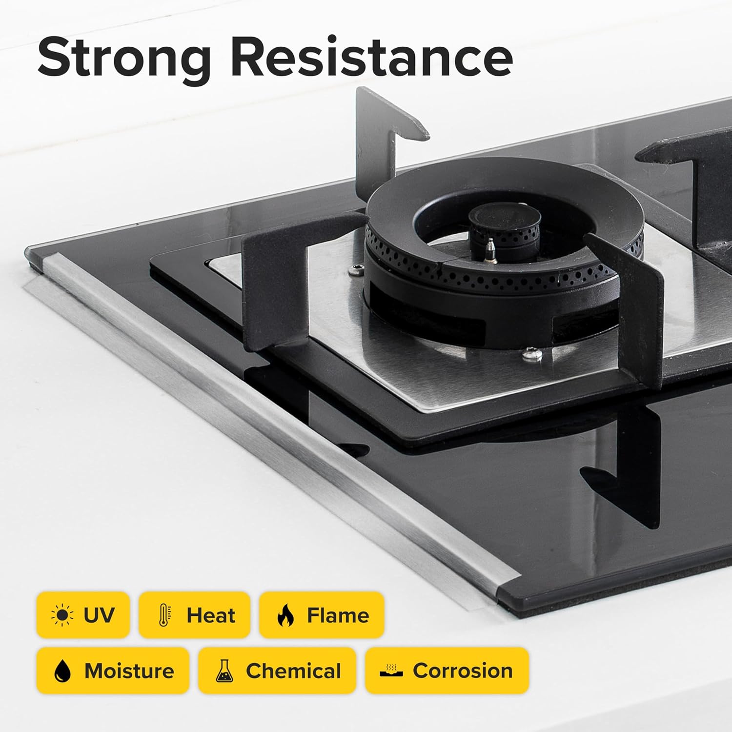Aluminum Foil Tape - 2 Inch x 210 Feet x 3.6 Mil - Heavy Duty, Waterproof, High Temperature Insulation Adhesive for HVAC