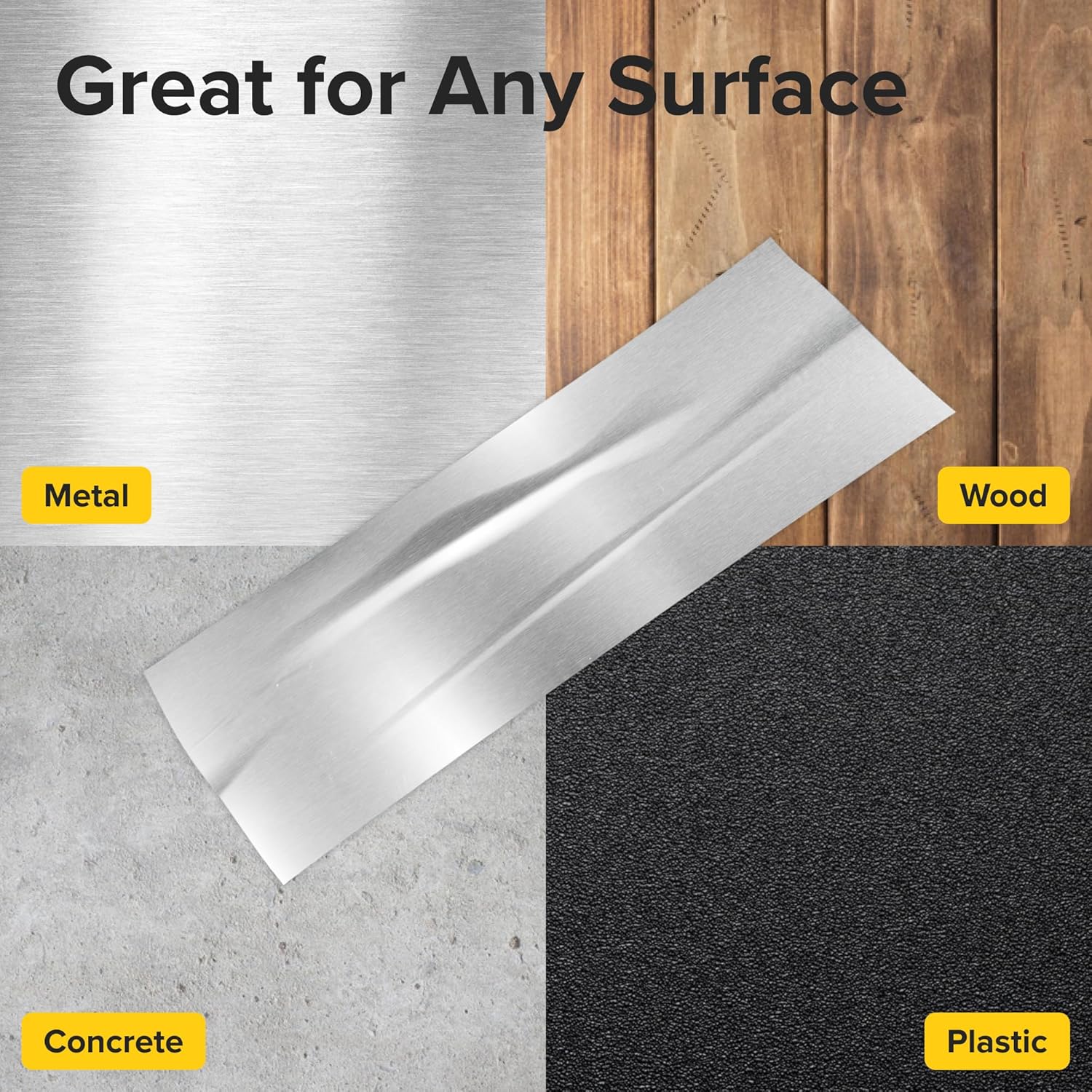 Aluminum Foil Tape - 2 Inch x 210 Feet x 3.6 Mil - Heavy Duty, Waterproof, High Temperature Insulation Adhesive for HVAC