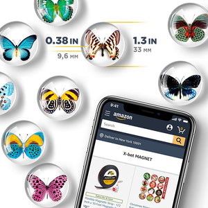 Butterfly Magnets - Fridge Magnets Cute - Funny Refrigerator Magnets - Decorative Magnets for Whiteboard - 12 PCs