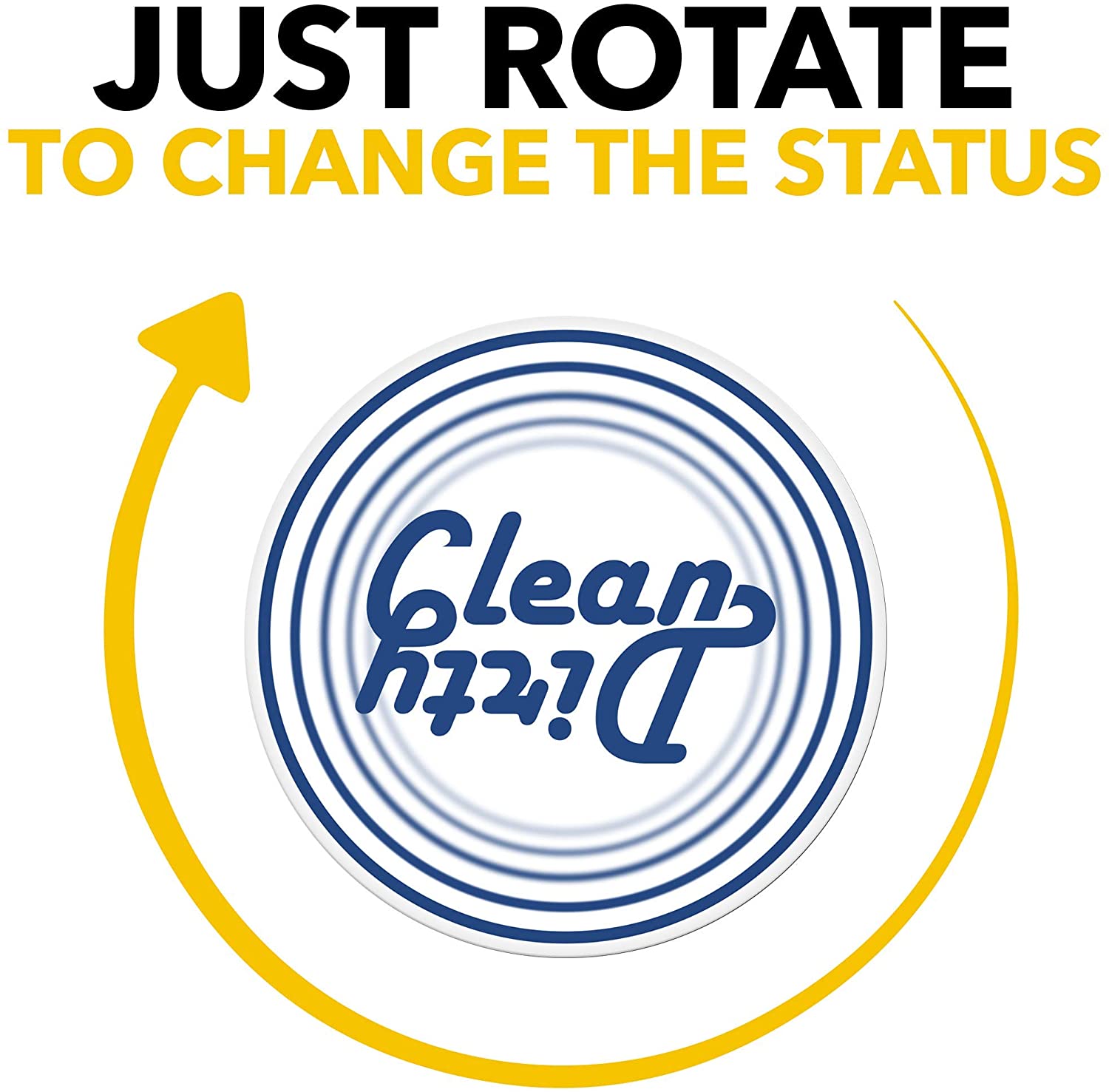 Dishwasher Magnet Clean Dirty Sign Indicator - Double Sided Flip - Kitchen Magnets - Magnet for Dishwasher