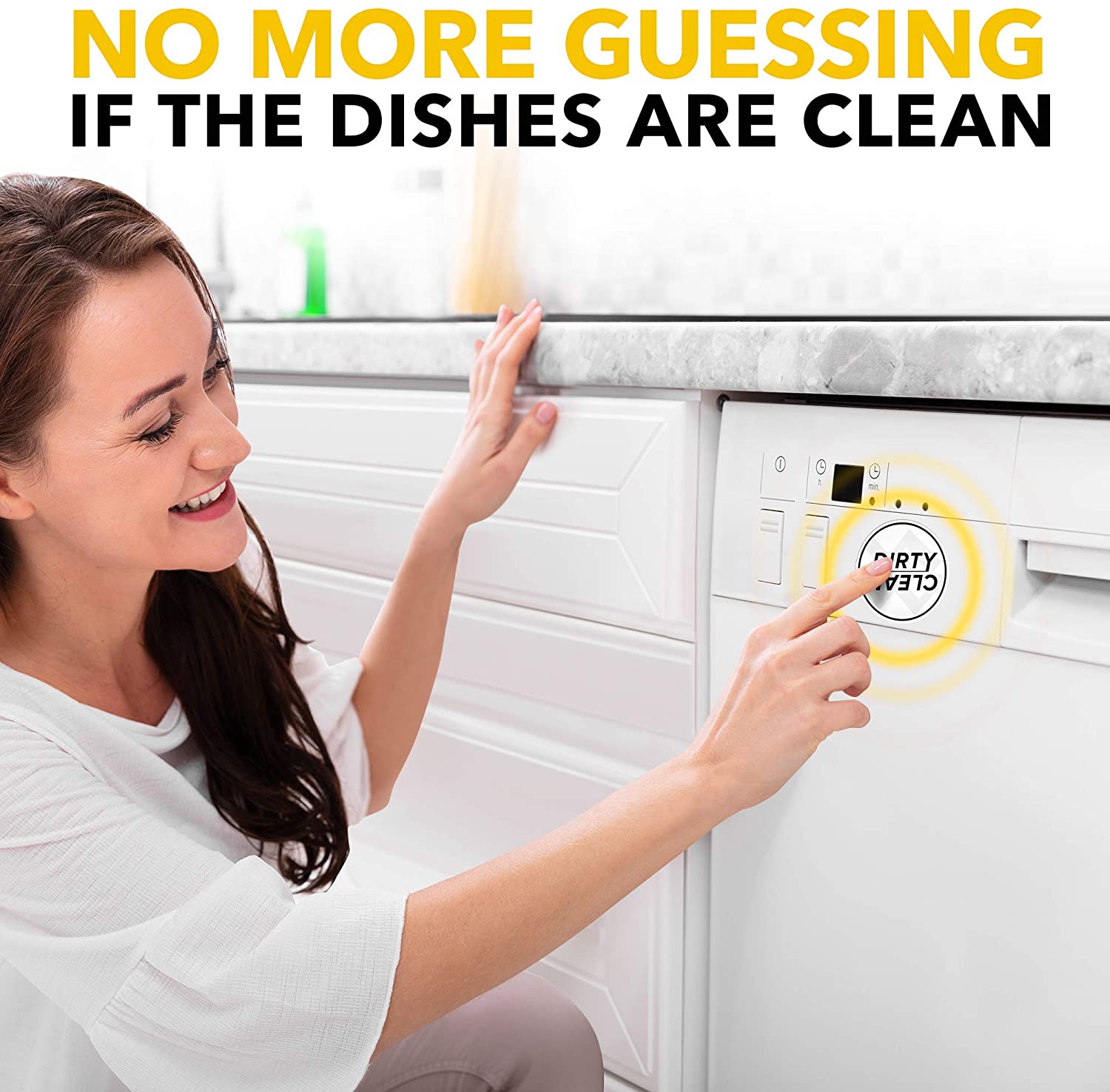 Magnet for Dishwasher Clean/Dirty - Magnet for Kitchen - Dishwasher Magnet Clean Dirty Sign Indicator - Gift for Mom, Dad and Grandparents