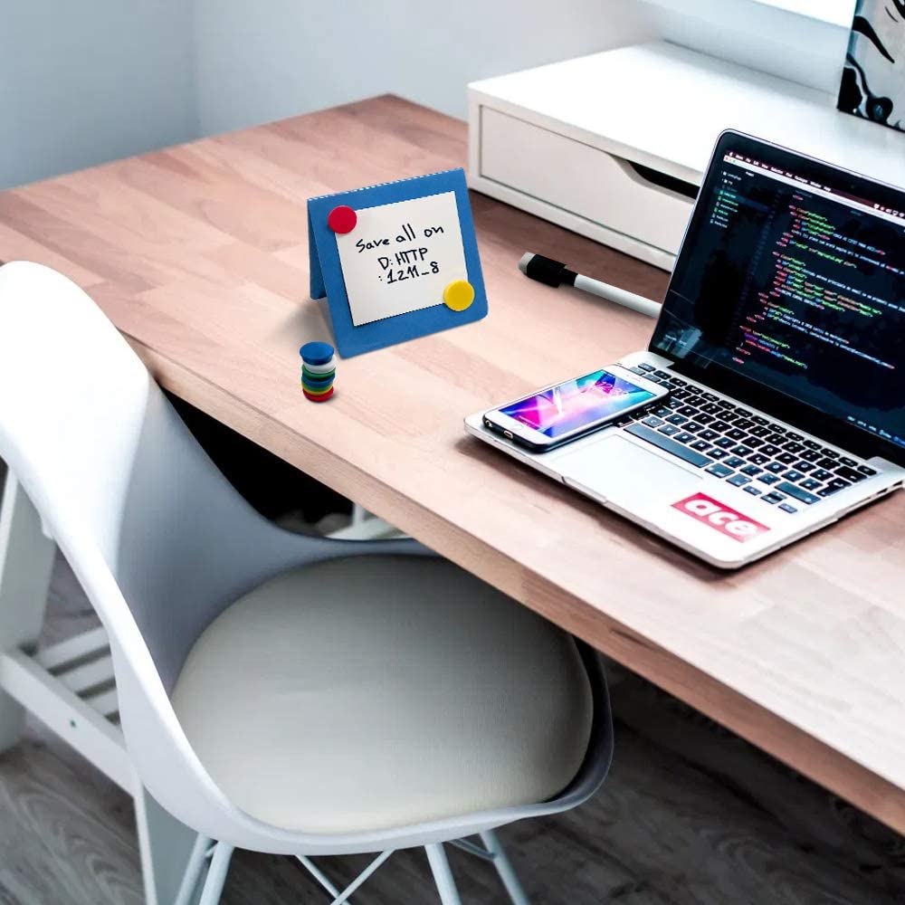 Colored School Magnets - Fridge Magnets - Colored Refrigerator Magnets for Whiteboard and Locker Magnets - 24 PCs UK